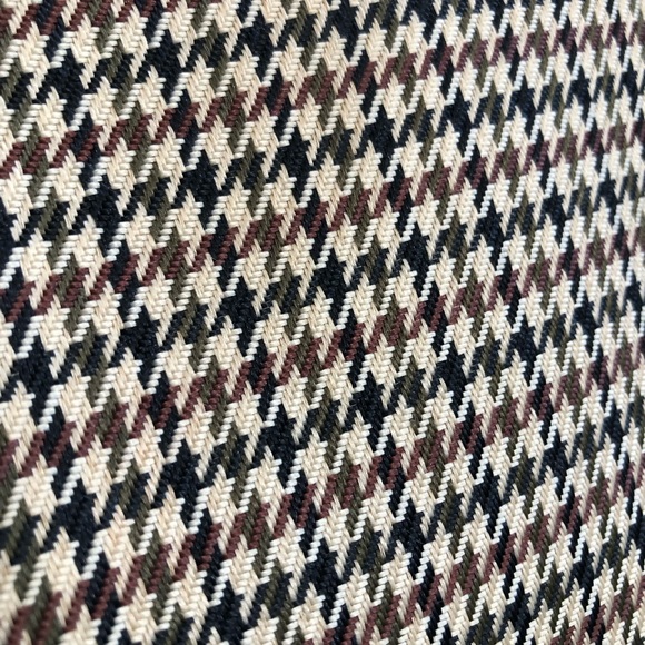 London Fog Chelsea Lites Houndstooth Travel Satchel Bag - Picture 13 of 13